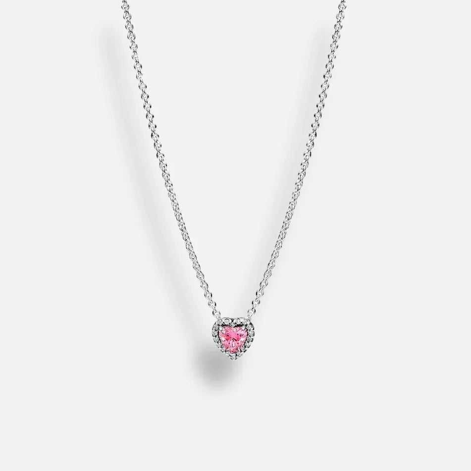 Inspiração Sparkling Heart Necklace
