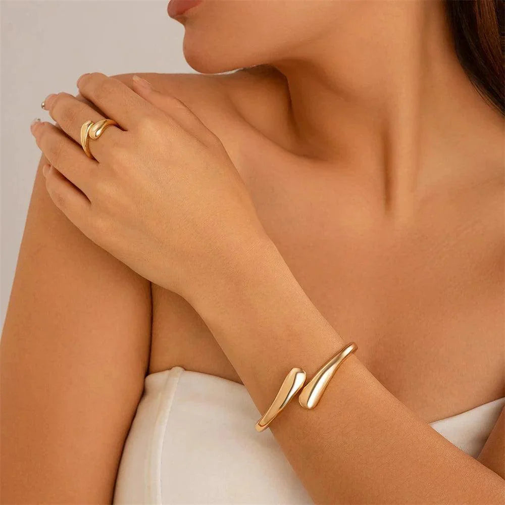 Bracelete Gota Heloísa - Auriella Joias