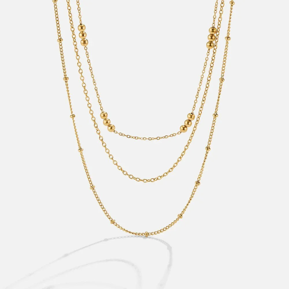 Tessa Triple Layer Necklace