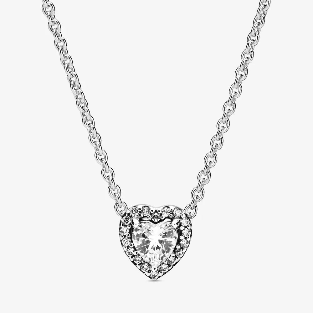 Inspiração Sparkling Heart Necklace