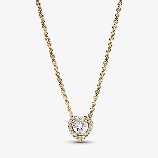 Inspiração Sparkling Heart Necklace