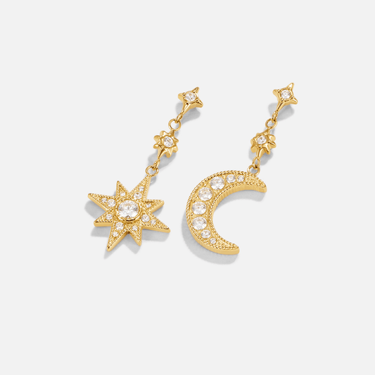 Star & Moon Earrings