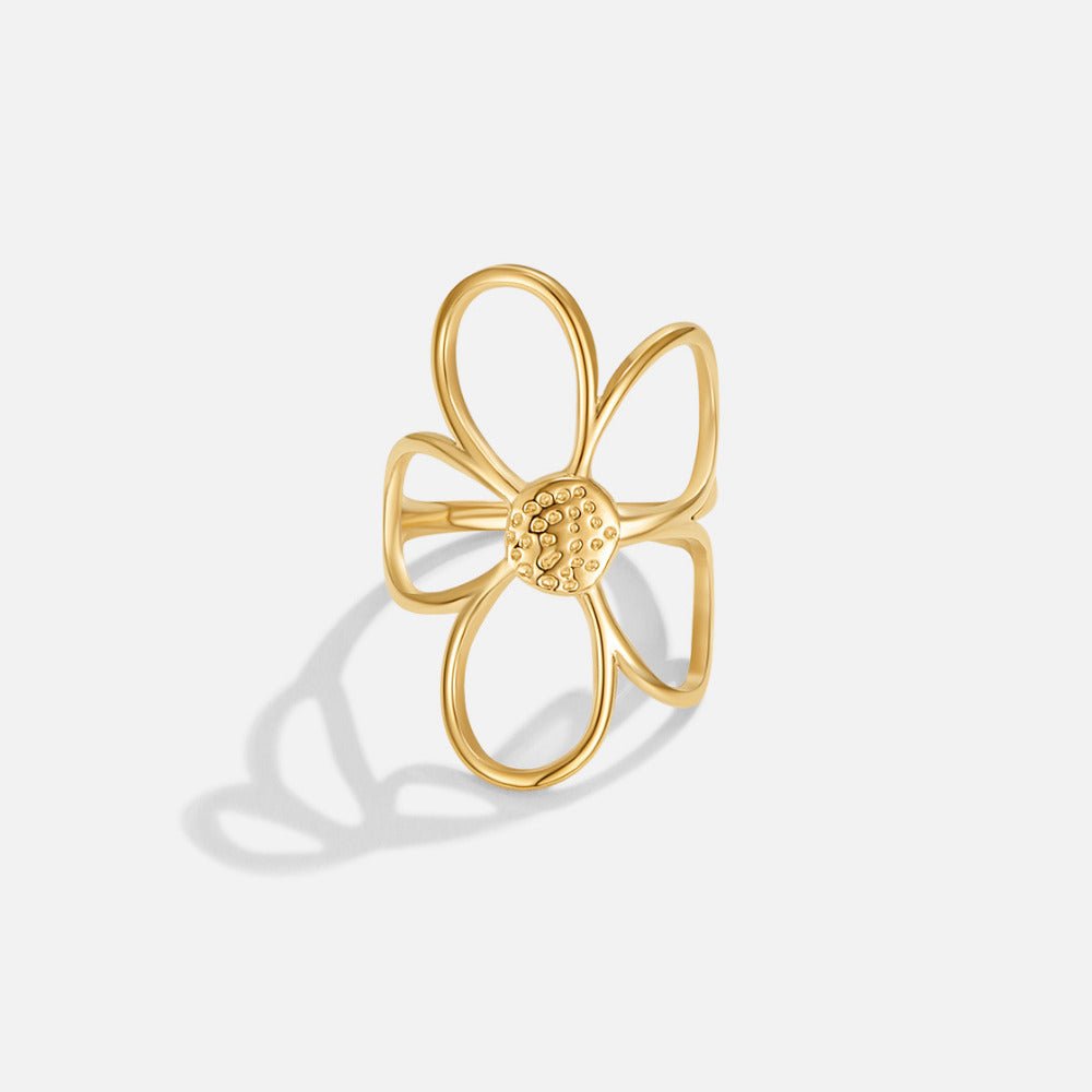 Adjustable Flower Ring