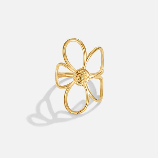 Adjustable Flower Ring