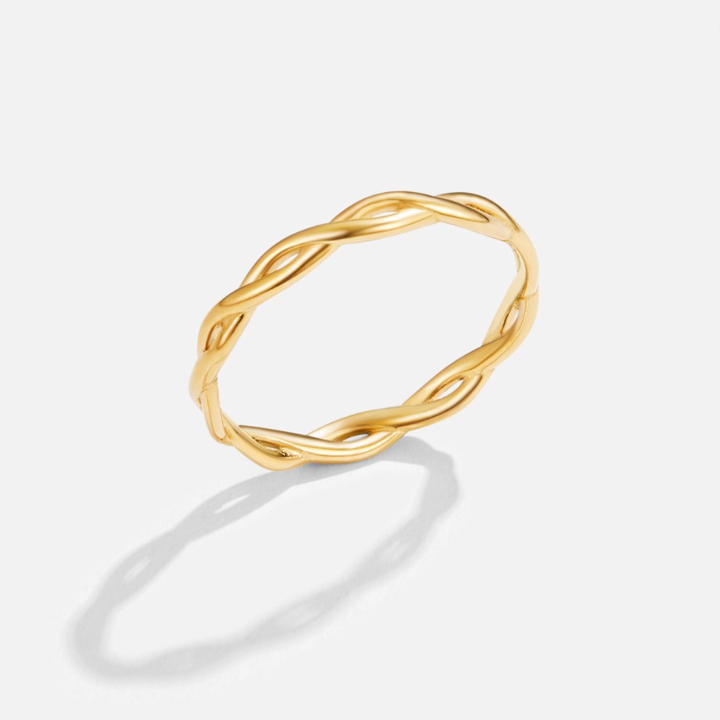Twisted Glow Ring