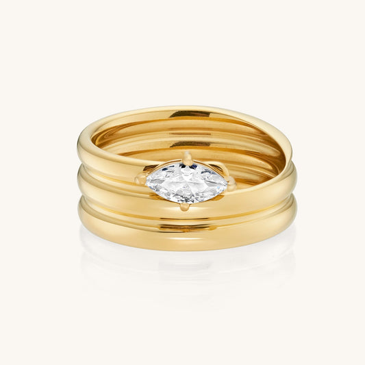 Aurora Marquise Luxe Ring