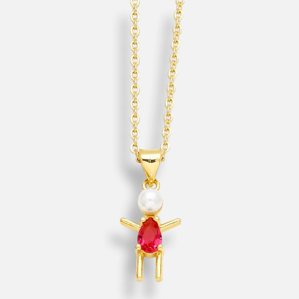 Daughter Zirconia Necklace
