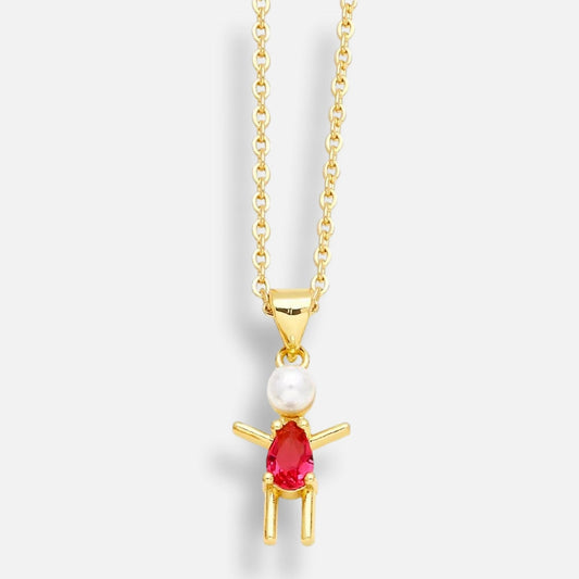 Daughter Zirconia Necklace