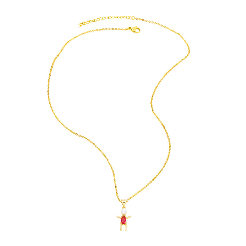 Son Zirconia Necklace