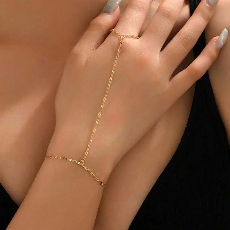 Minimalist Hand Bracelet