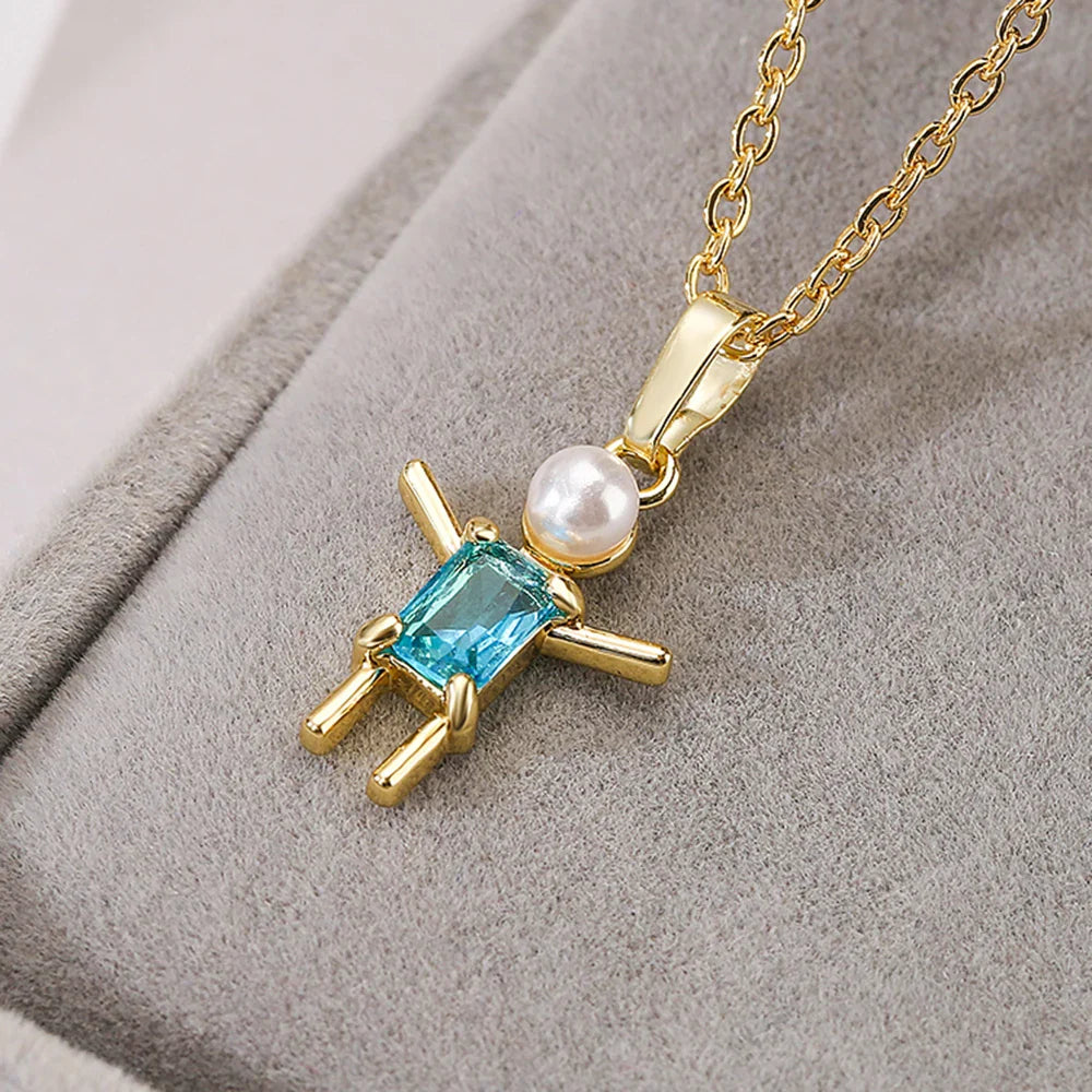 Son Zirconia Necklace