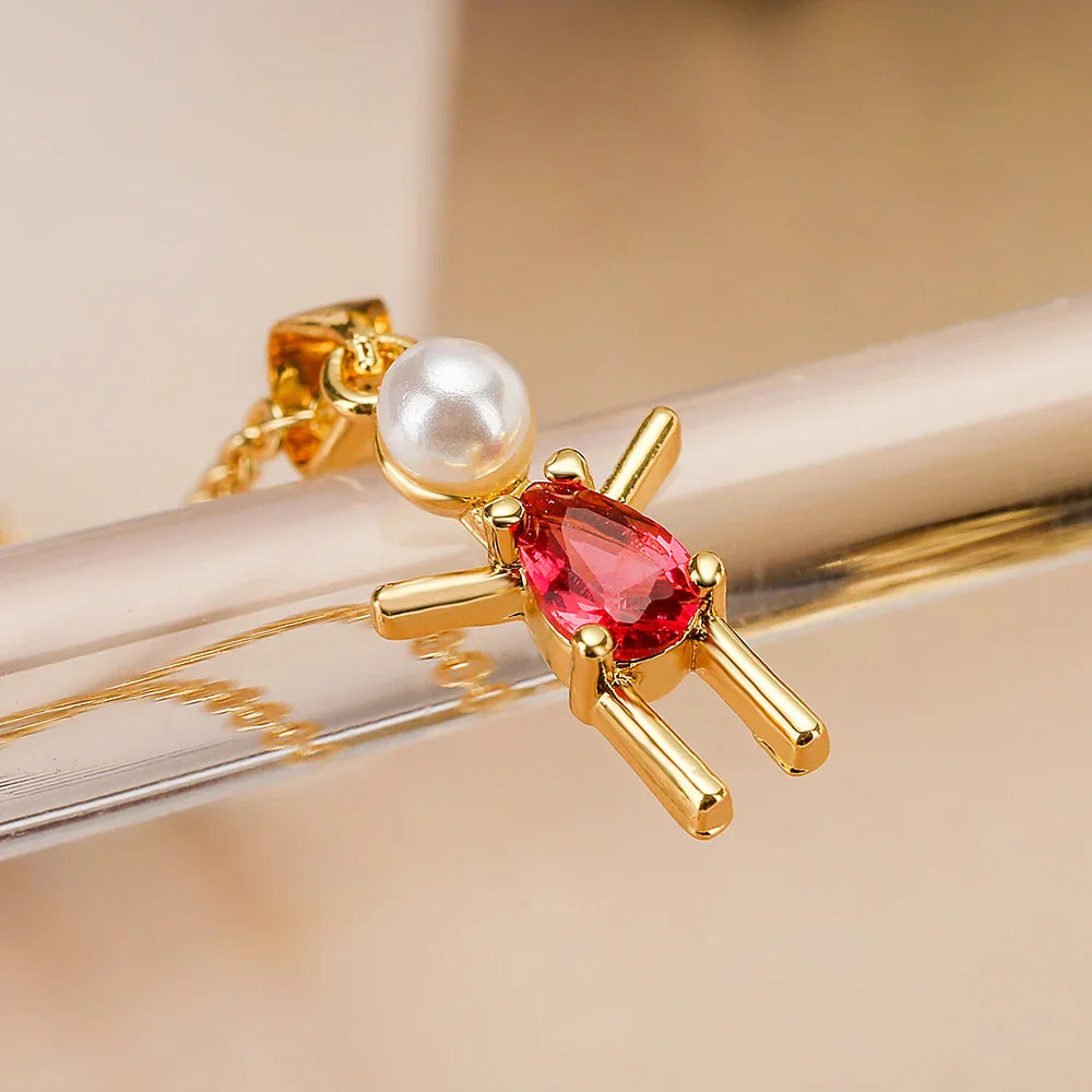 Daughter Zirconia Necklace