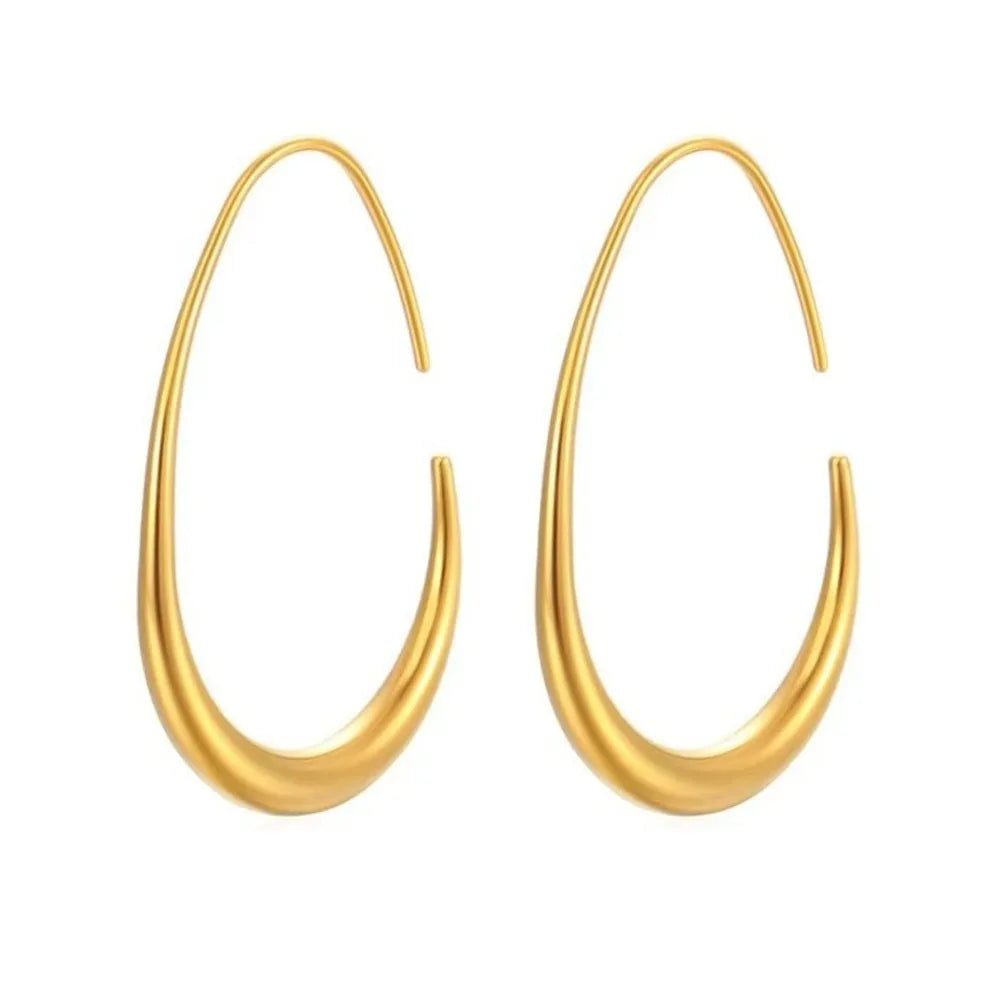 Geometric Hoop Earrings