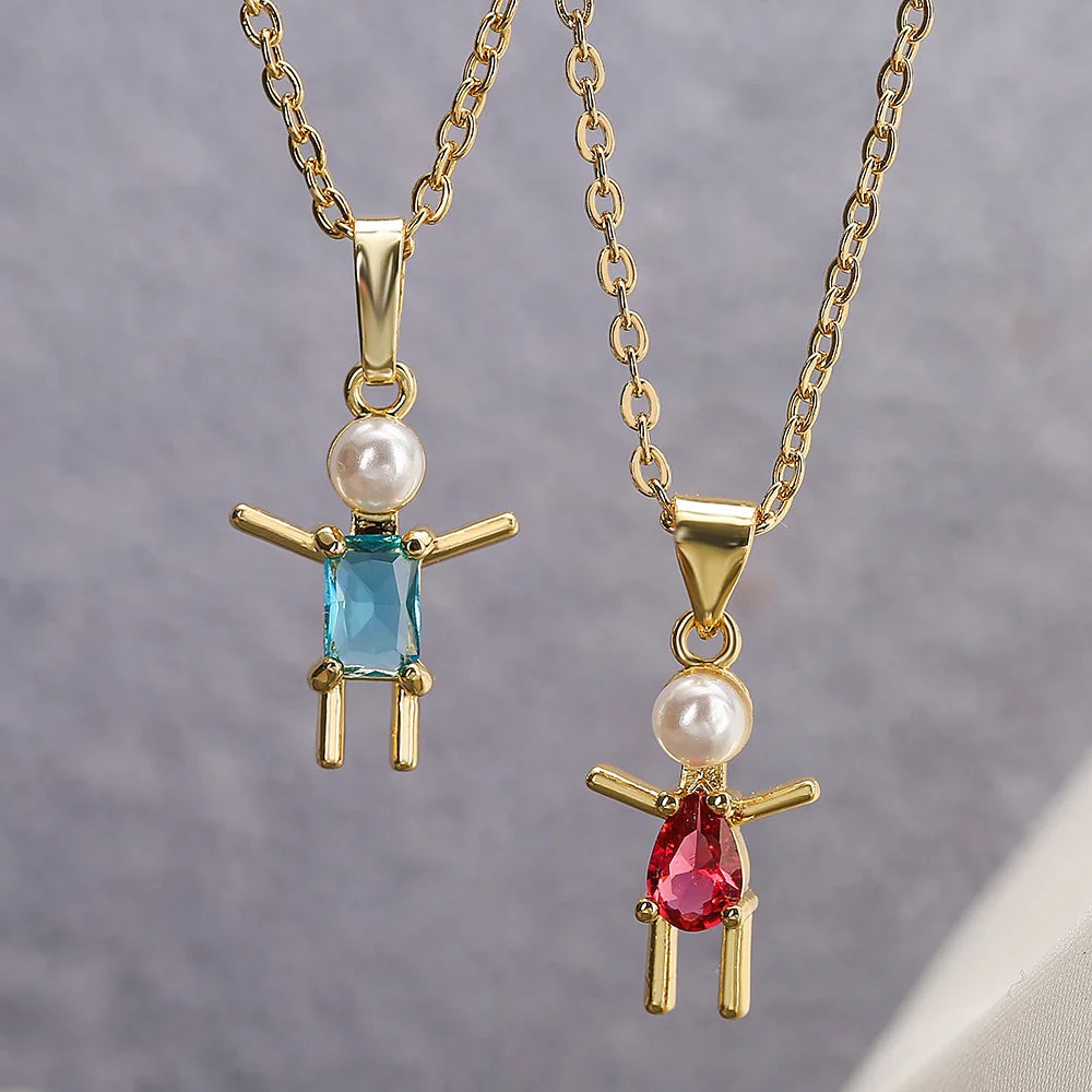 Son Zirconia Necklace