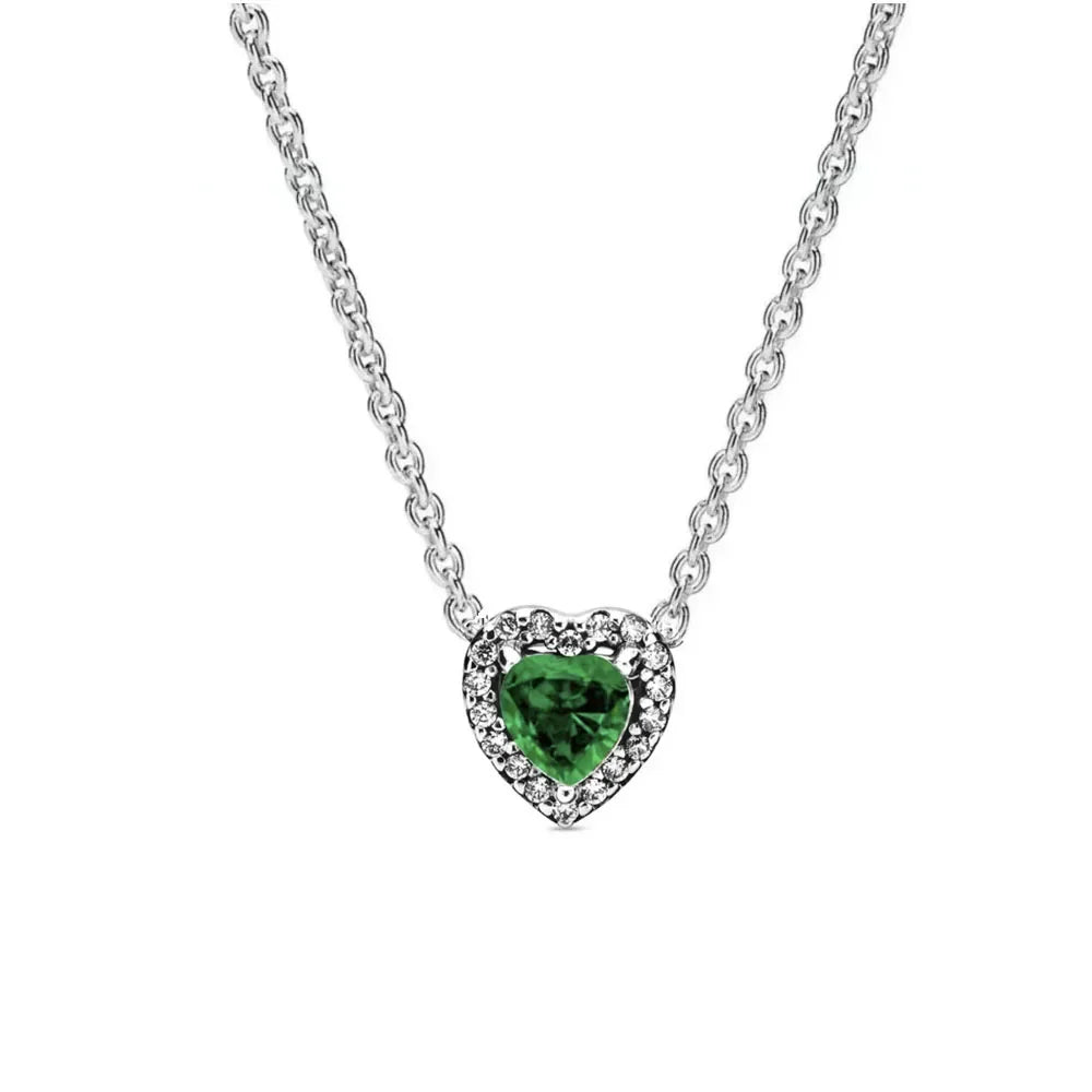 Inspiração Sparkling Heart Necklace