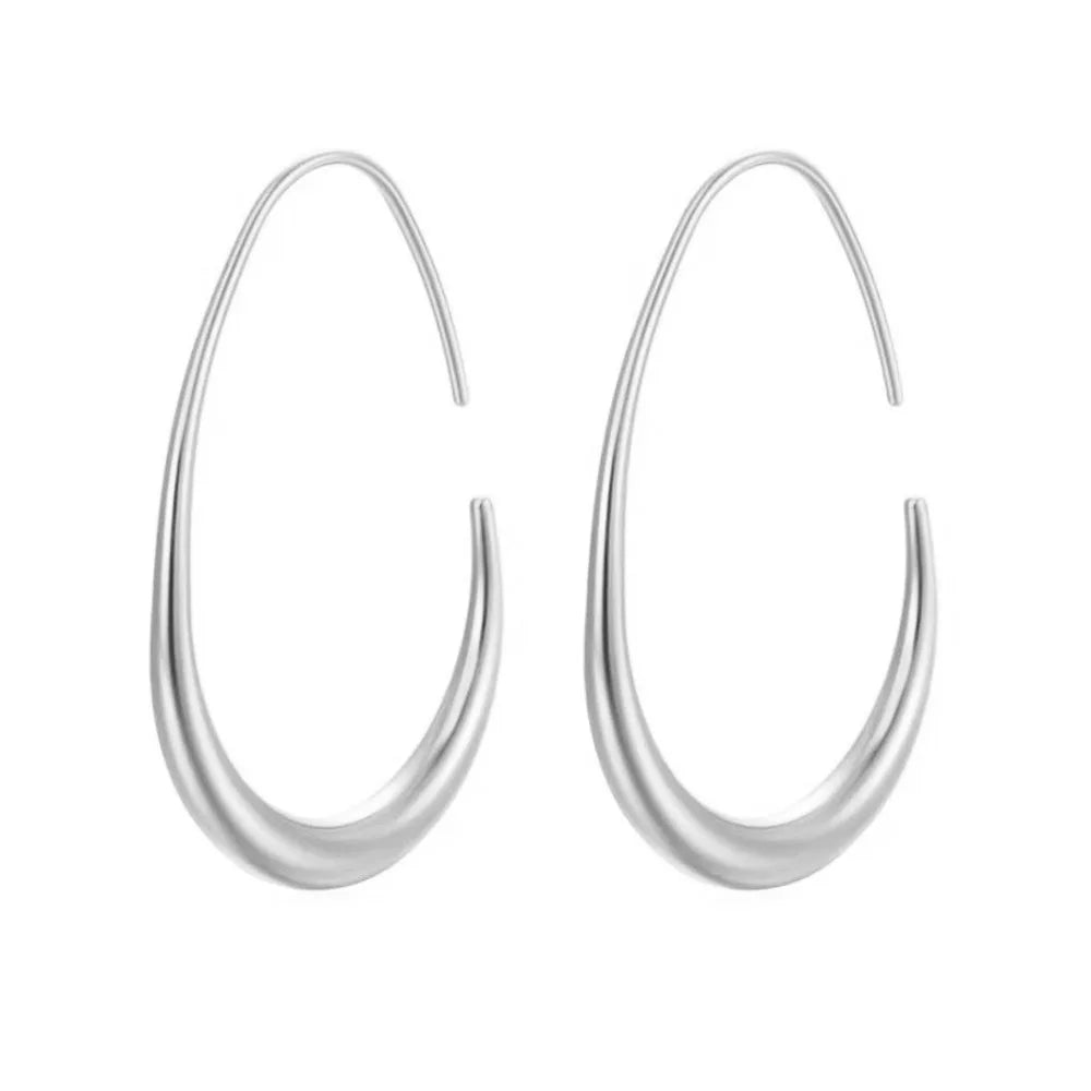 Geometric Hoop Earrings