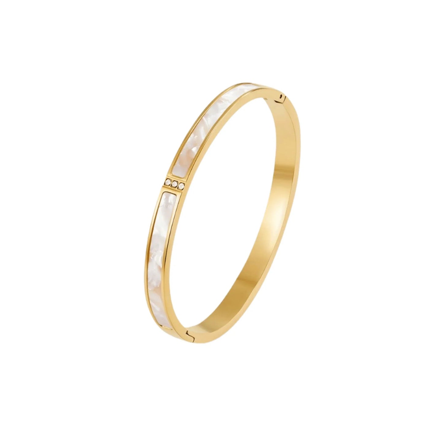 Bracelete Madrepérola Sahara - Auriella Joias