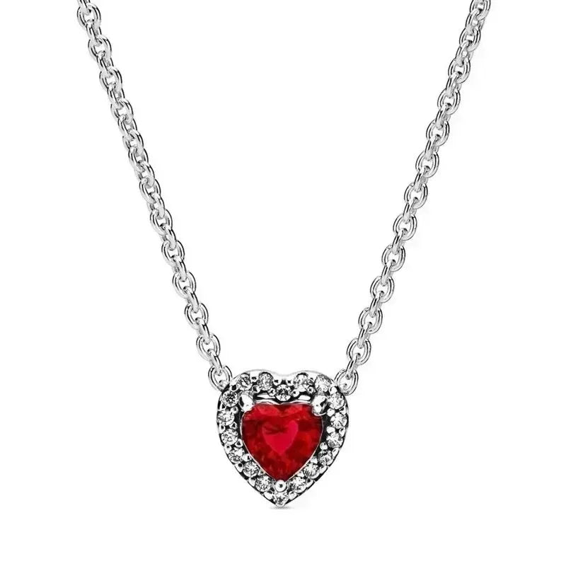 Inspiração Sparkling Heart Necklace