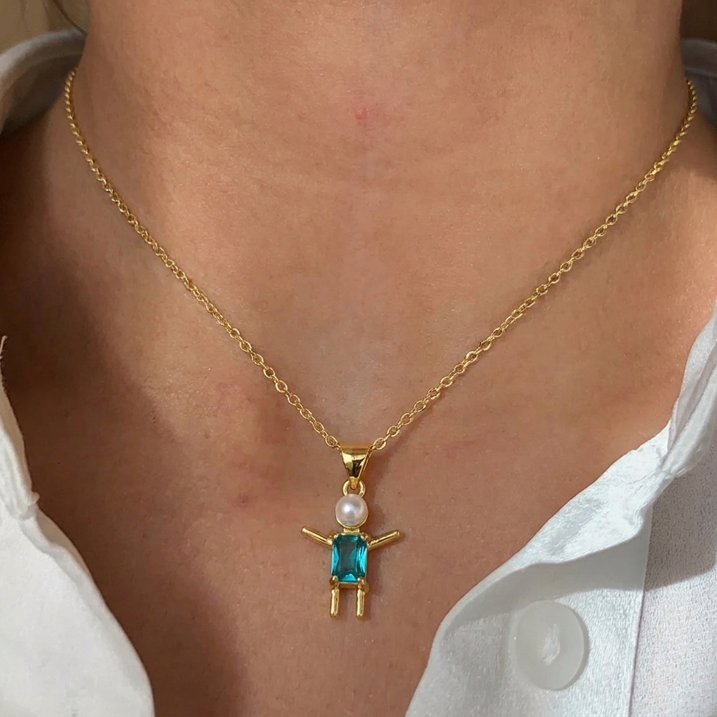 Son Zirconia Necklace