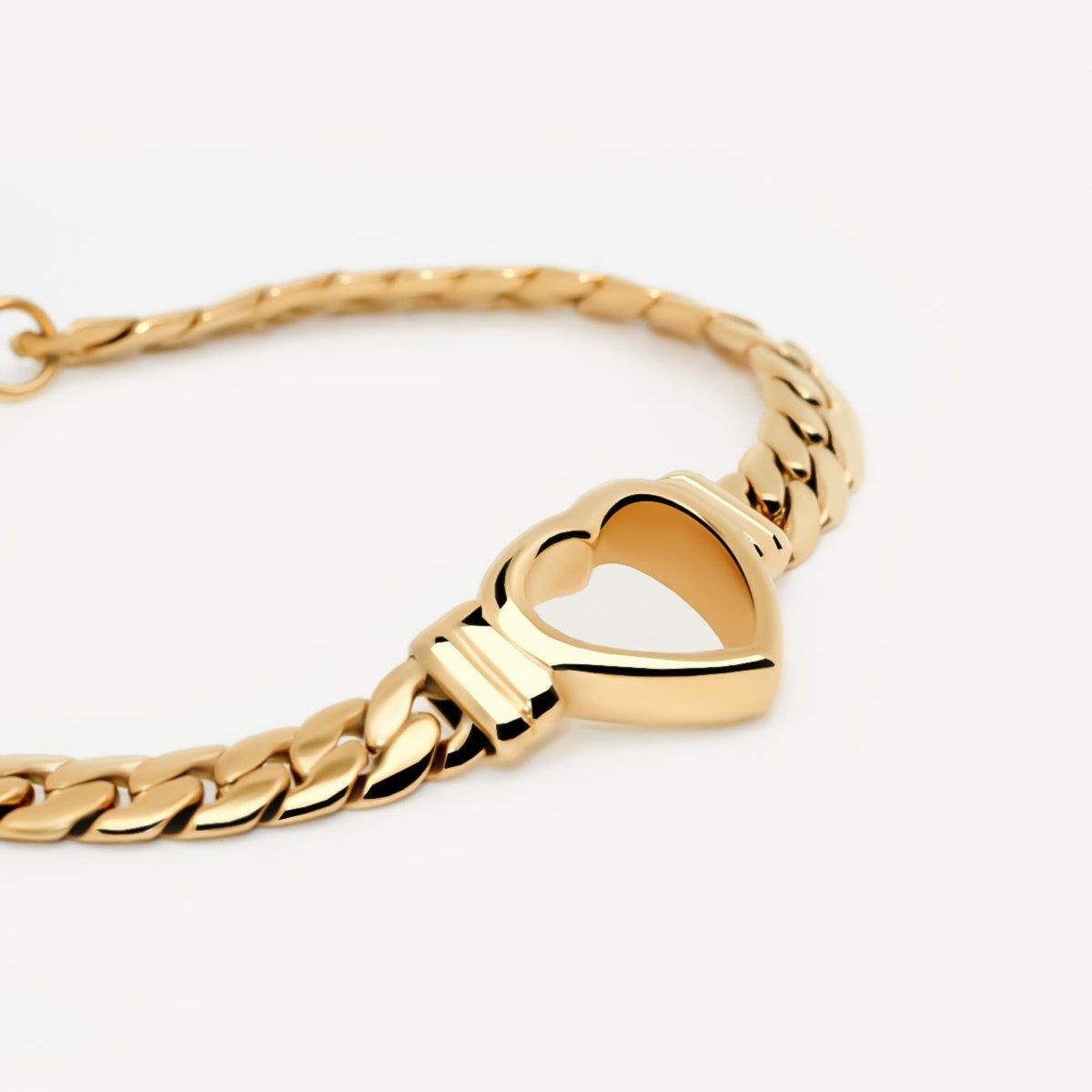 Pulseira Coração Vazado Auralis - Auriella Joias -  yqi9yt-qe.myshopify.com