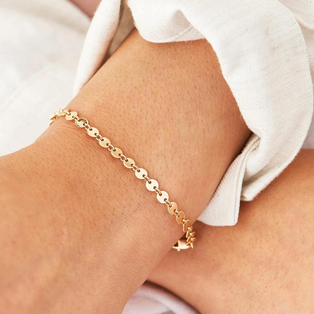 Pulseira Minimalista Ana - Auriella Joias
